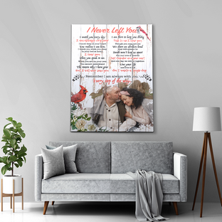 Rest in peace, I never left you, memorial canvas, heaven canvas Art - Touch Of Divine