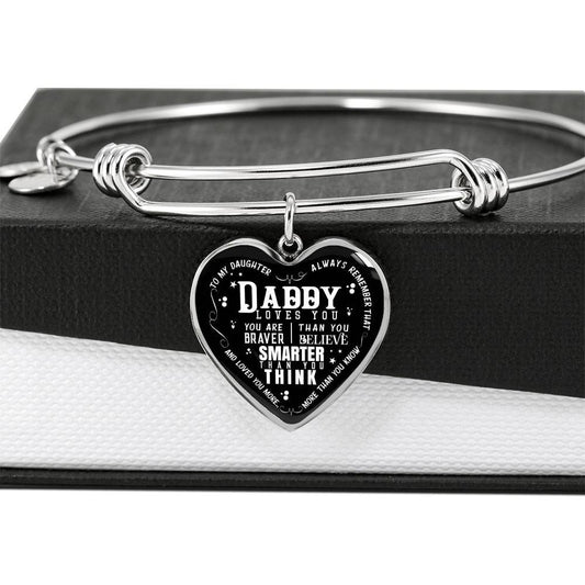 Daddy Loves You! Bangle - Touch Of Divine
