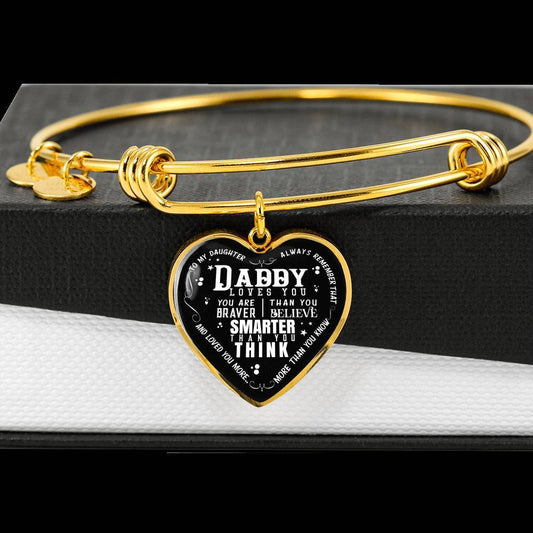 Daddy Loves You! Bangle - Touch Of Divine