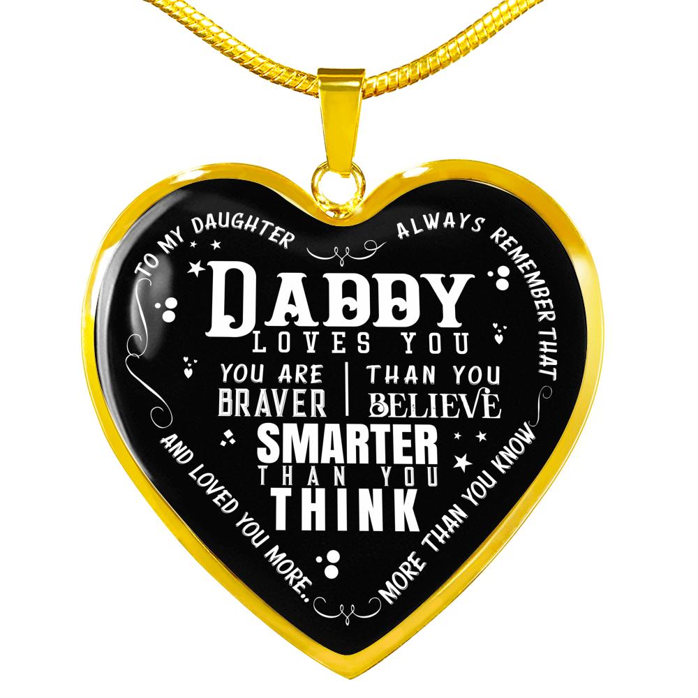 Daddy Loves You! Necklace - Touch Of Divine