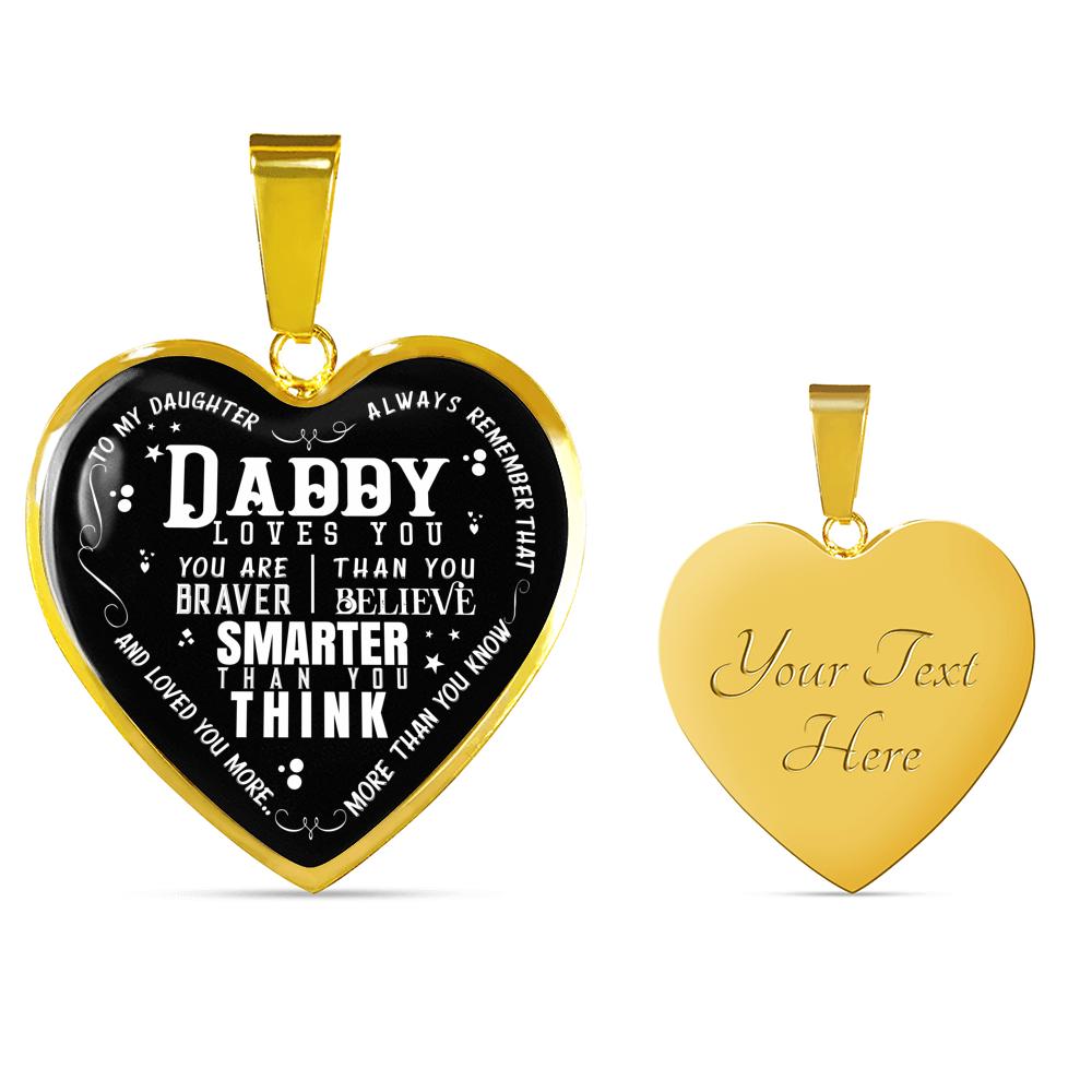 Daddy Loves You! Necklace - Touch Of Divine