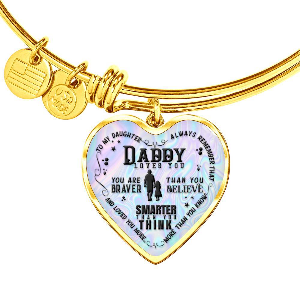 Daddy Loves You - Bangle - Touch Of Divine