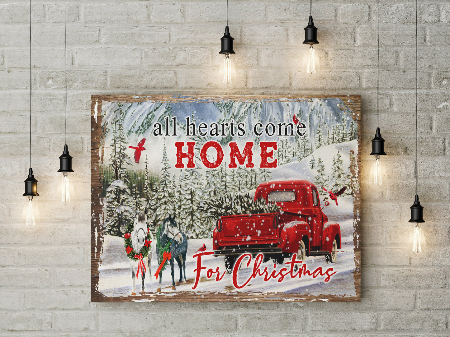 All Hearts Come Home for Christmas - Landscape - Touch Of Divine