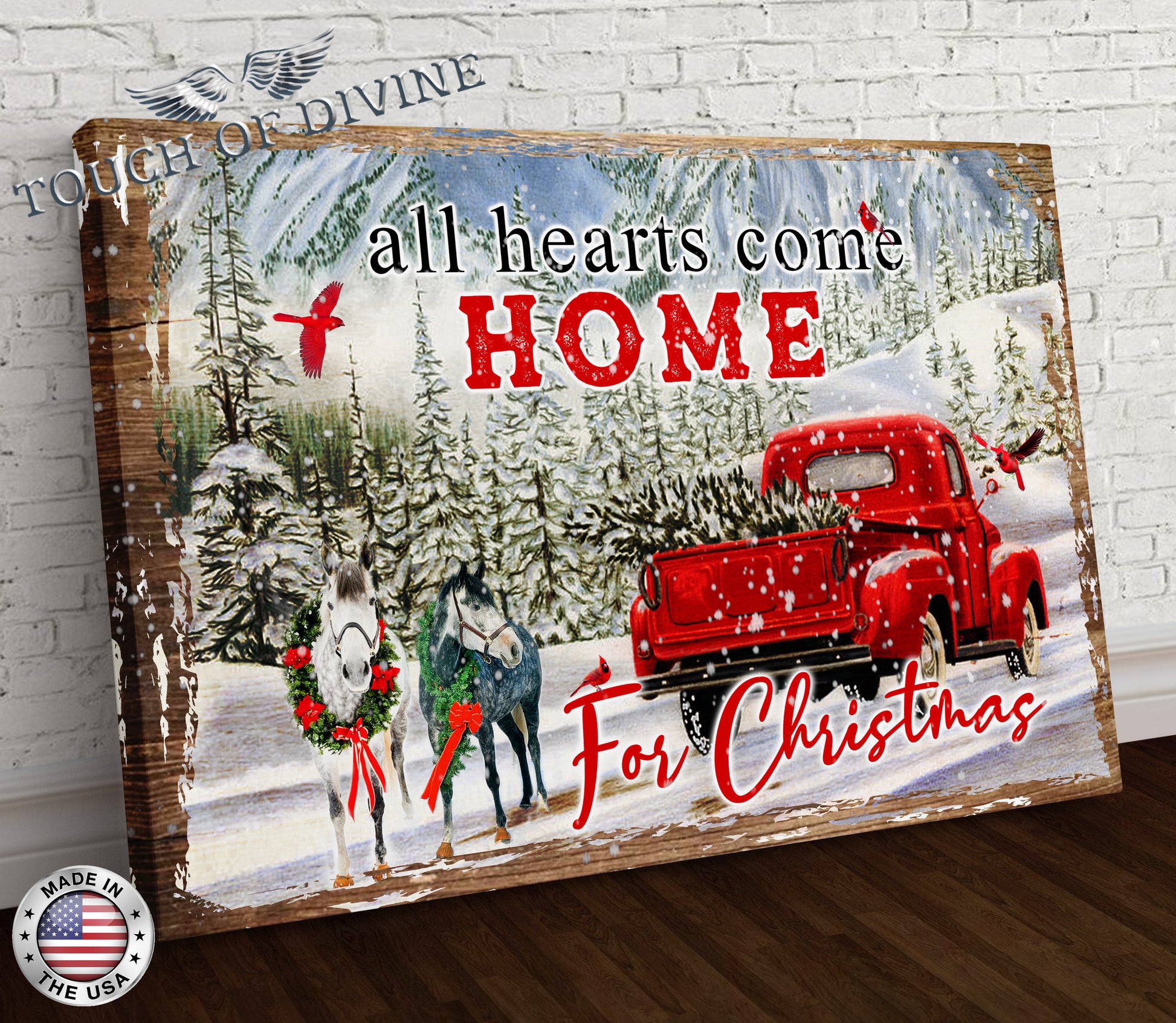 All Hearts Come Home for Christmas - Landscape - Touch Of Divine
