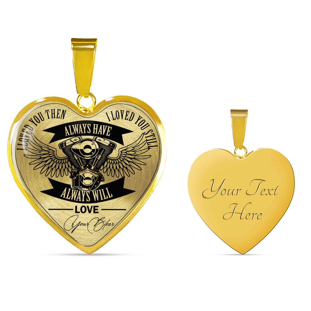 I Loved You Then I loved You Still Biker Necklace - Touch Of Divine