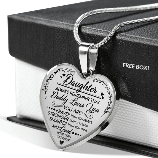 To My Daughter - Necklace - Touch Of Divine