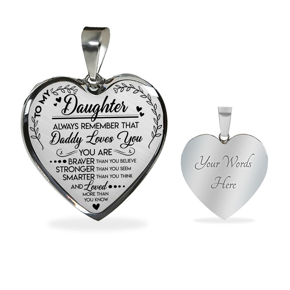 To My Daughter - Necklace - Touch Of Divine