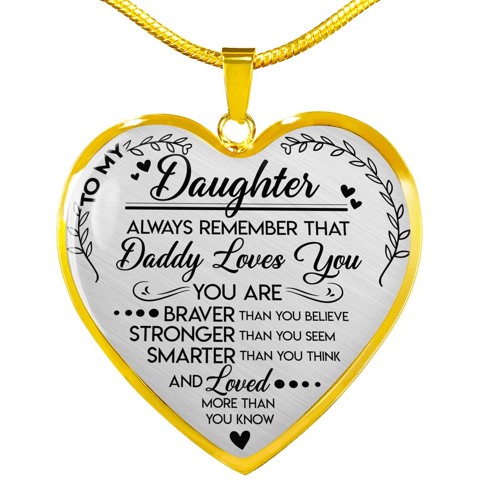To My Daughter - Necklace - Touch Of Divine