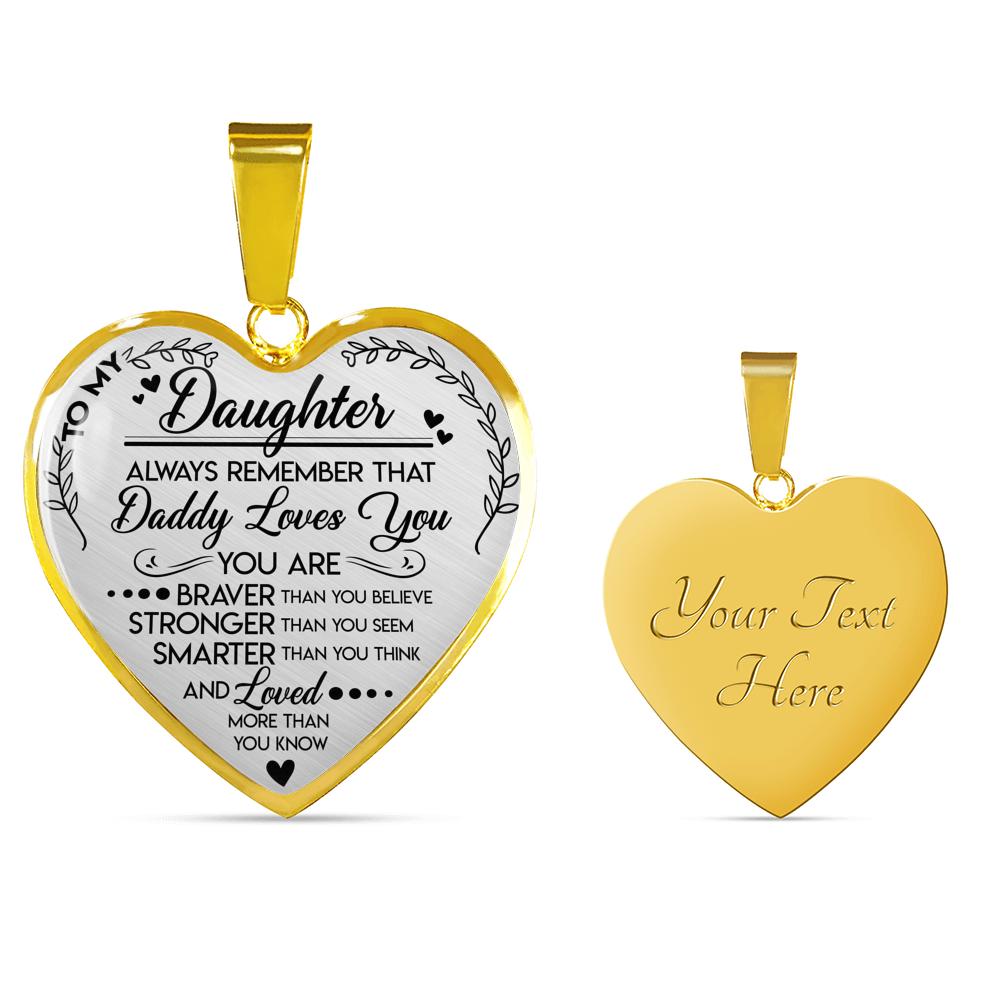 To My Daughter - Necklace - Touch Of Divine