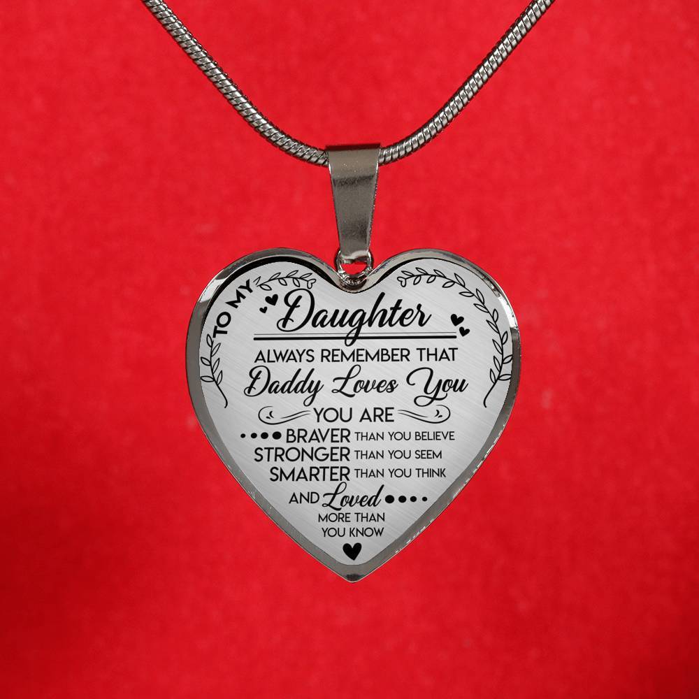 To My Daughter - Necklace - Touch Of Divine
