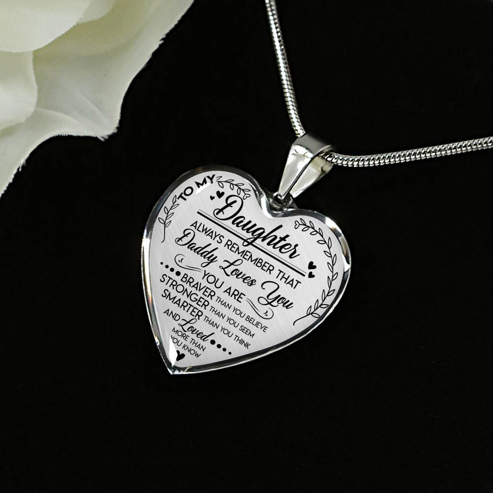 To My Daughter - Necklace - Touch Of Divine