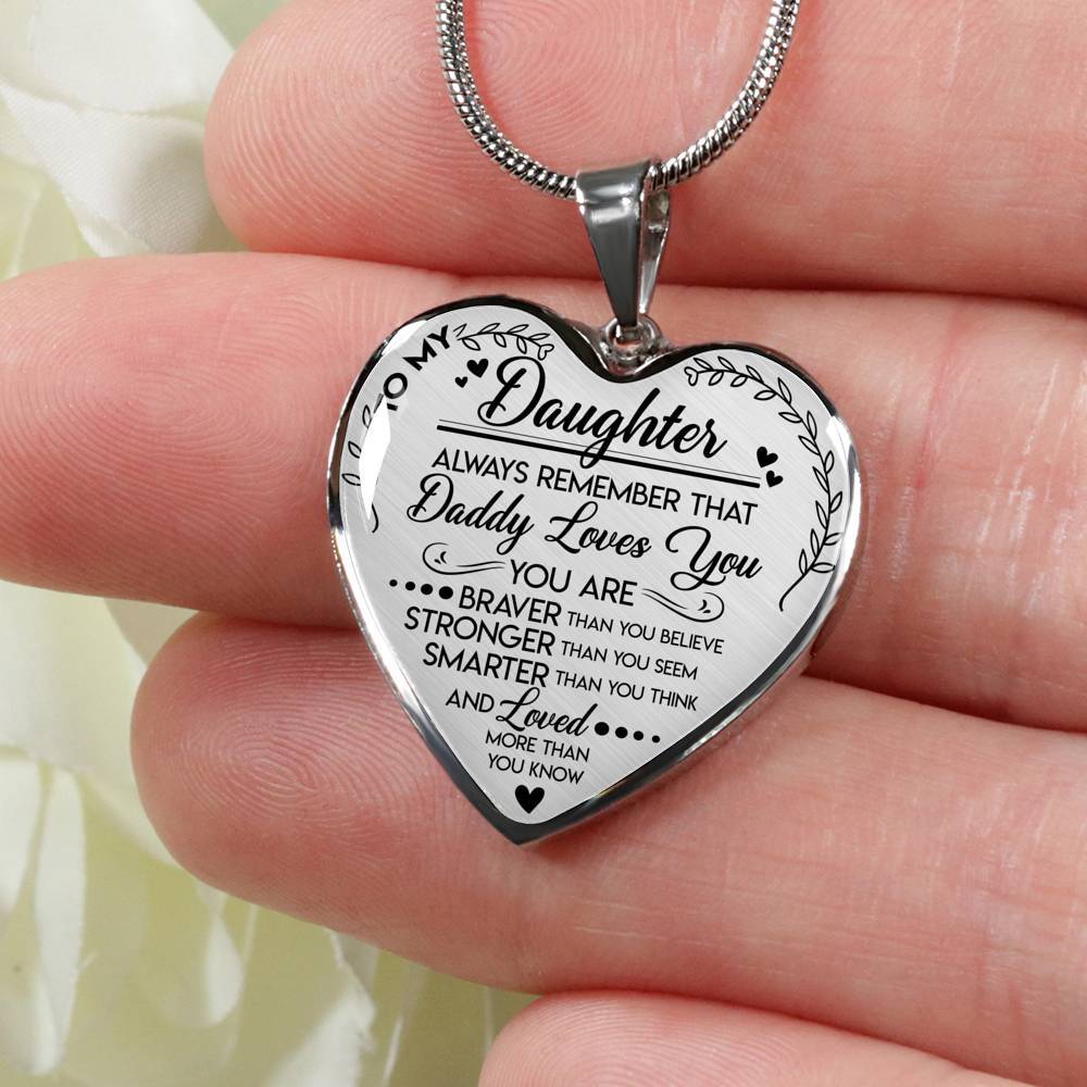 To My Daughter - Necklace - Touch Of Divine
