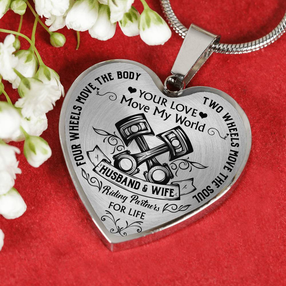 Two Wheels Move The Soul Biker Necklace - Touch Of Divine