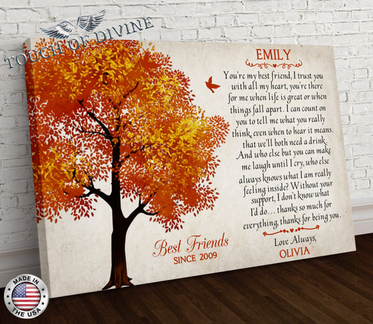 You're My best Friend Canvas Art - Touch Of Divine