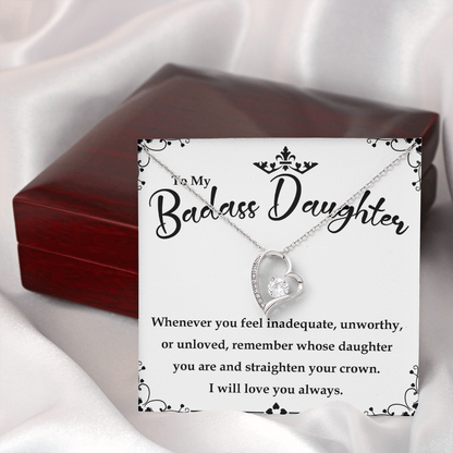 To My Daughter - Forever Love Necklace - Touch Of Divine