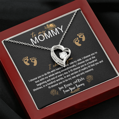 Love Kisses & Kicks - Forever Love Necklace - Touch Of Divine