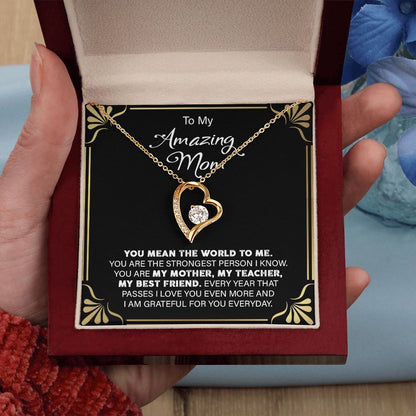 Amazing Mom - Forever Love Necklace - Touch Of Divine