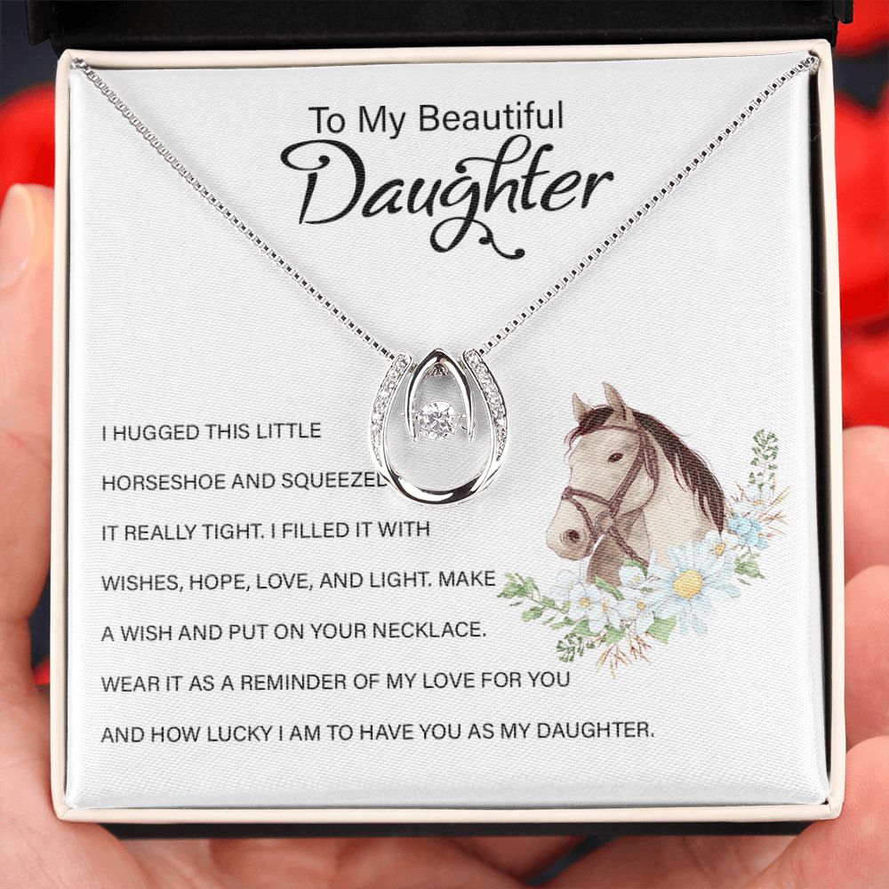 Little Horseshoe - Daughter Necklace - Touch Of Divine