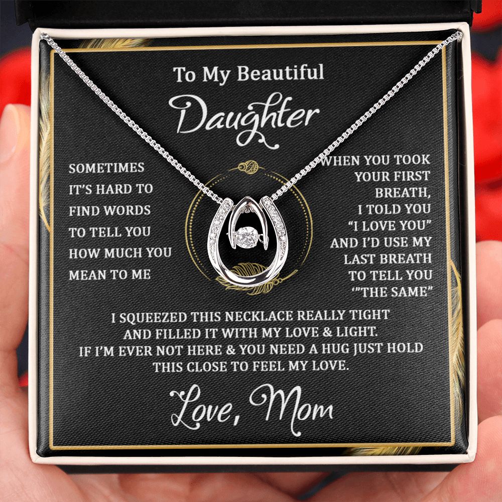 I Squeezed This Necklace - Horse Shoe Pure Luck Necklace - Touch Of Divine