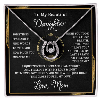 I Squeezed This Necklace - Horse Shoe Pure Luck Necklace - Touch Of Divine