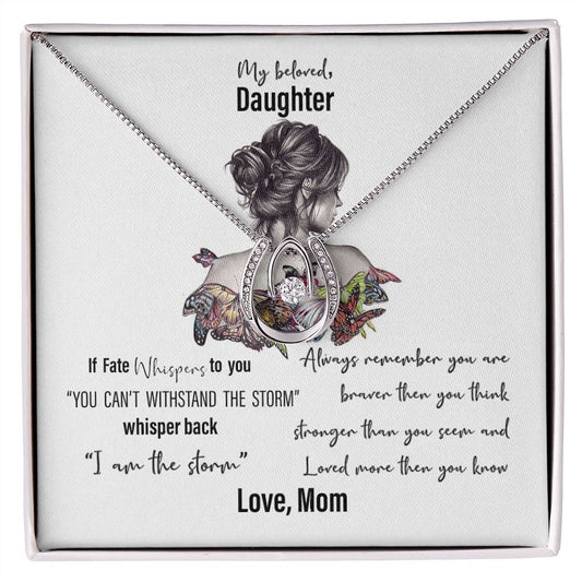 I Am The storm - Horse Shoe Pure Luck Necklace - Touch Of Divine