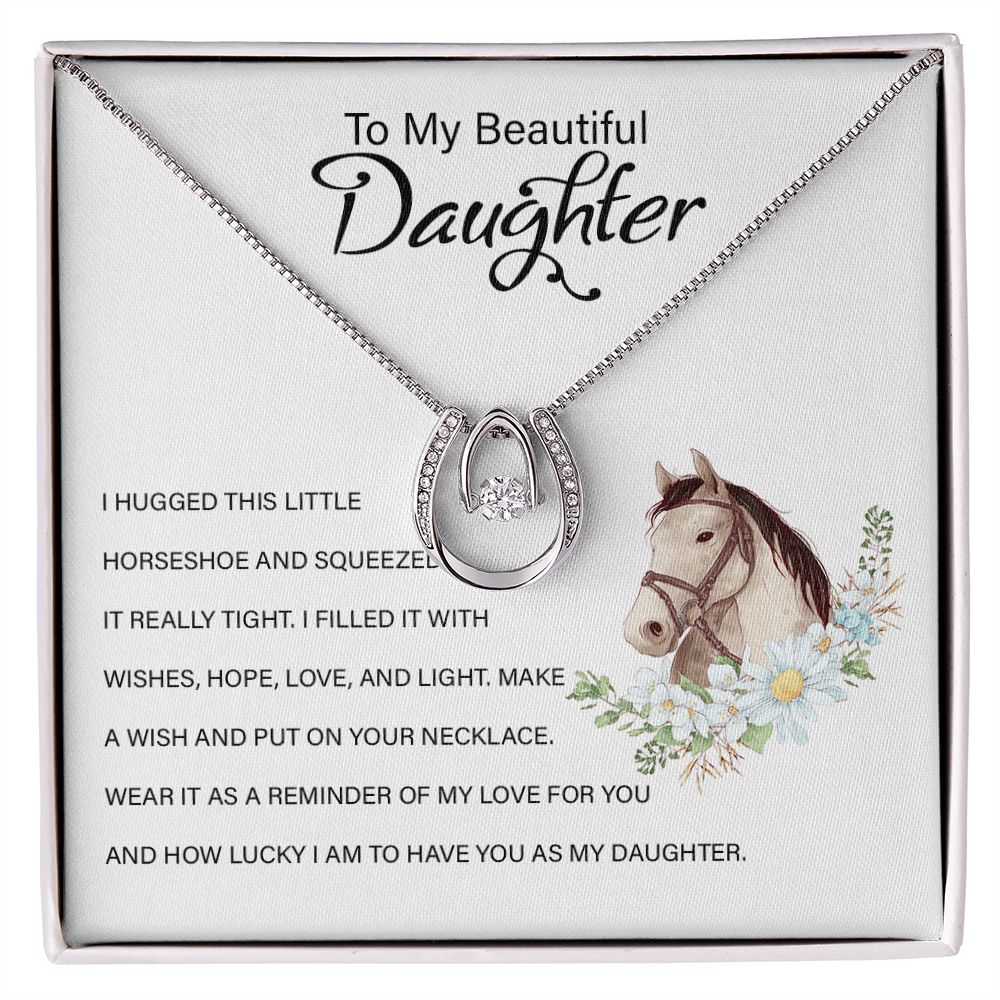 Little Horseshoe - Daughter Necklace - Touch Of Divine