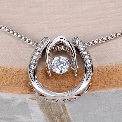 I Squeezed This Necklace - Horse Shoe Pure Luck Necklace - Touch Of Divine