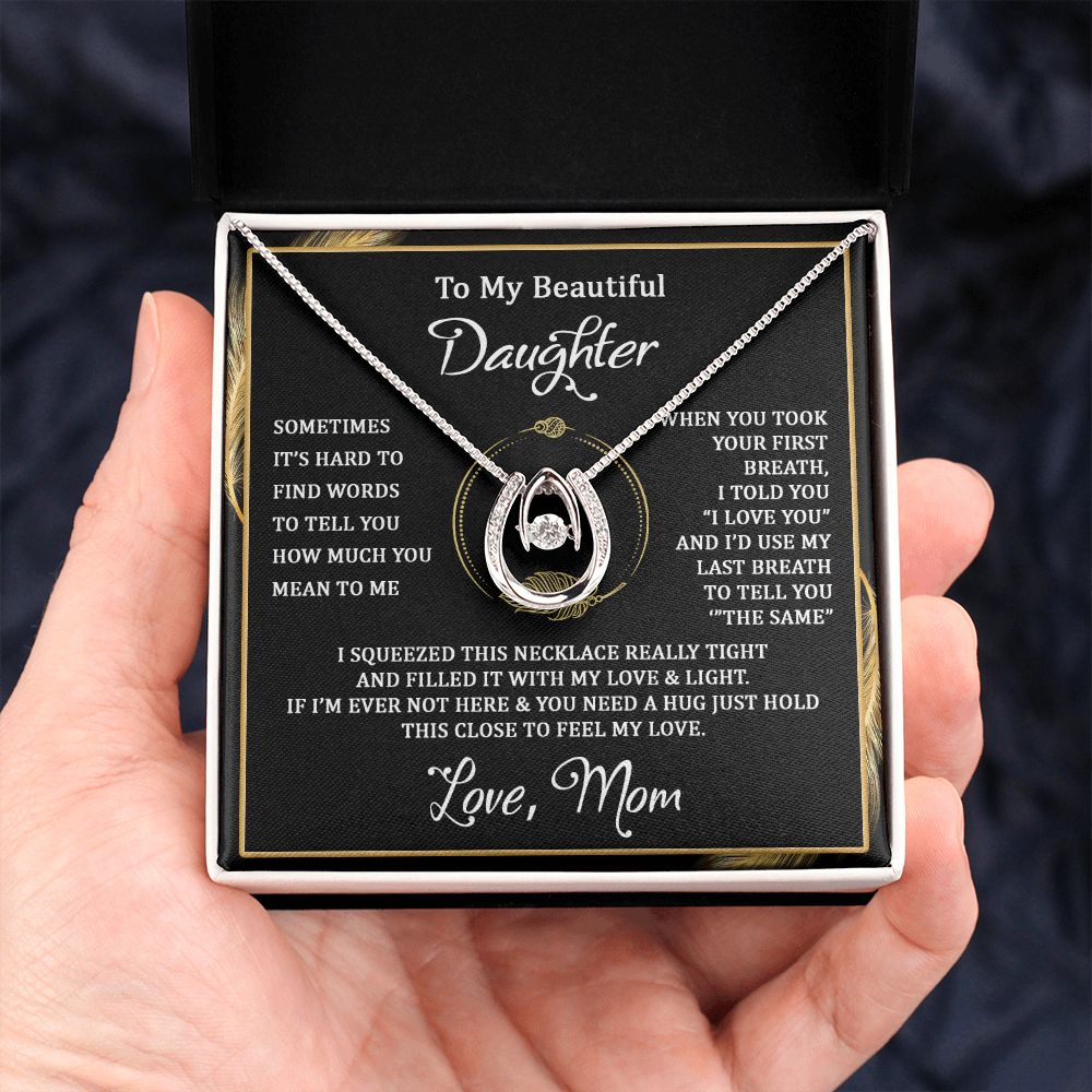 I Squeezed This Necklace - Horse Shoe Pure Luck Necklace - Touch Of Divine