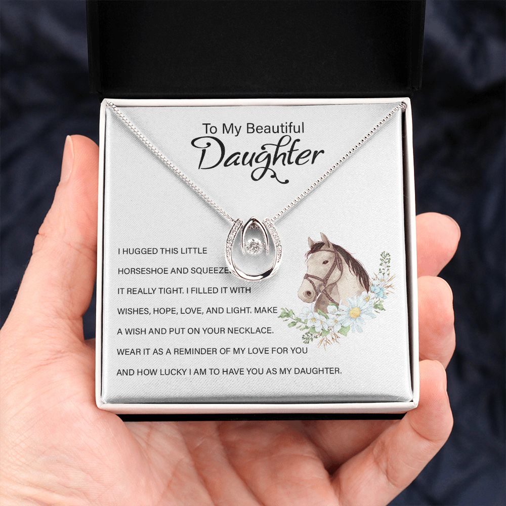 Little Horseshoe - Daughter Necklace - Touch Of Divine