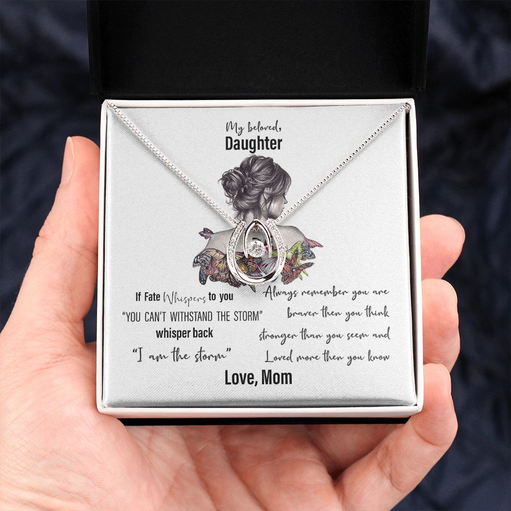 I Am The storm - Horse Shoe Pure Luck Necklace - Touch Of Divine
