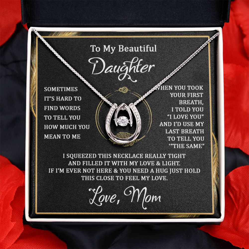 I Squeezed This Necklace - Horse Shoe Pure Luck Necklace - Touch Of Divine