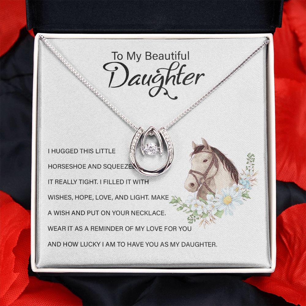 Little Horseshoe - Daughter Necklace - Touch Of Divine
