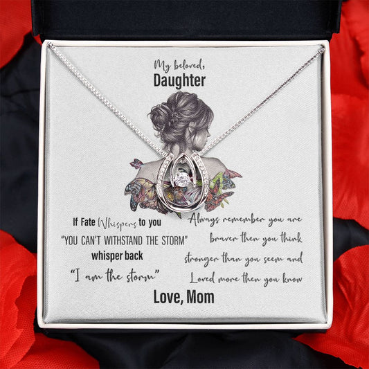 I Am The storm - Horse Shoe Pure Luck Necklace - Touch Of Divine