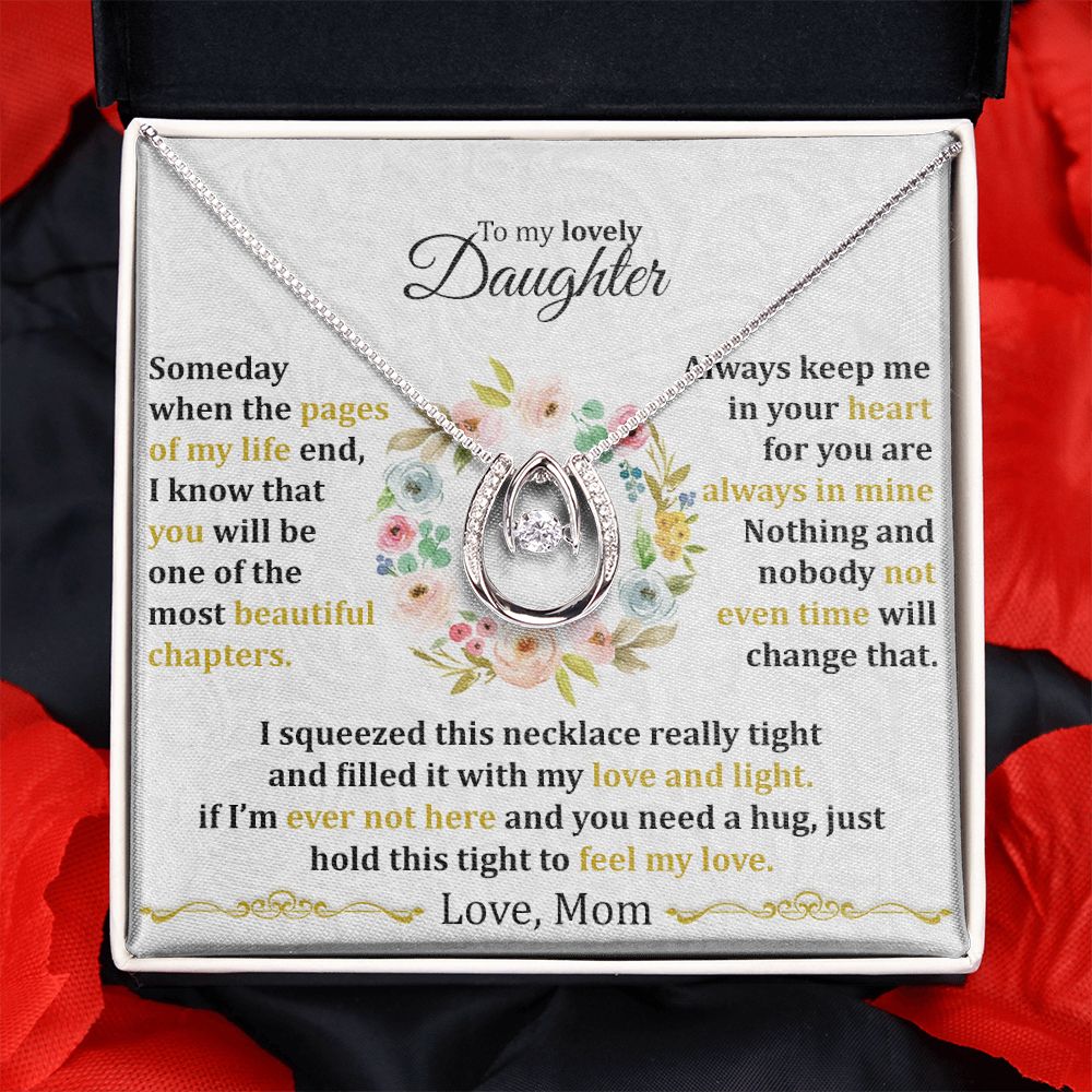 Beautiful Chapters Necklace - Horse Shoe Pure Luck Necklace - Touch Of Divine