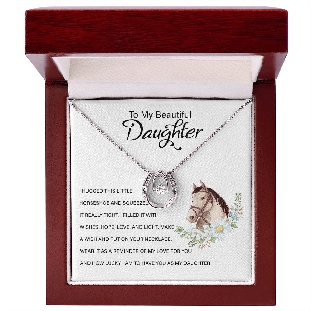 Little Horseshoe - Daughter Necklace - Touch Of Divine