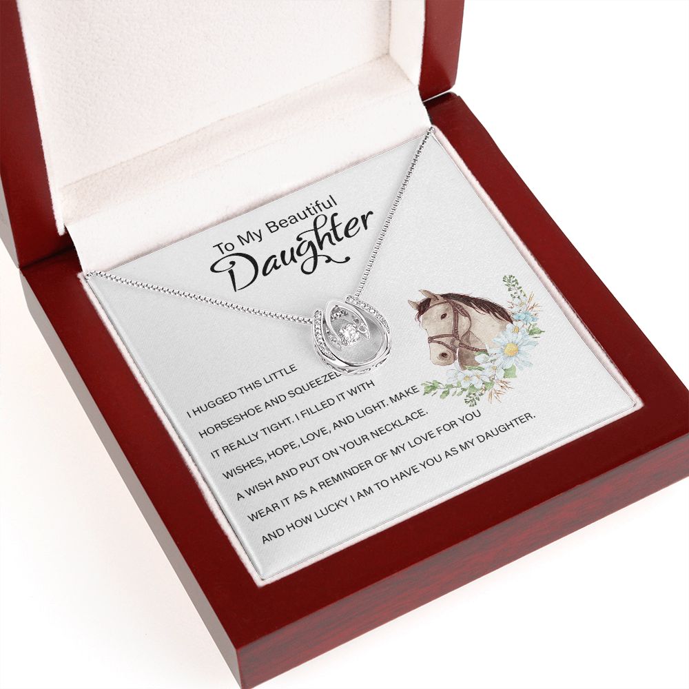 Little Horseshoe - Daughter Necklace - Touch Of Divine