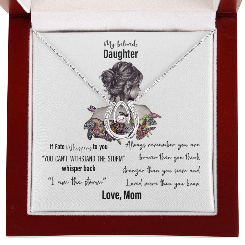 I Am The storm - Horse Shoe Pure Luck Necklace - Touch Of Divine
