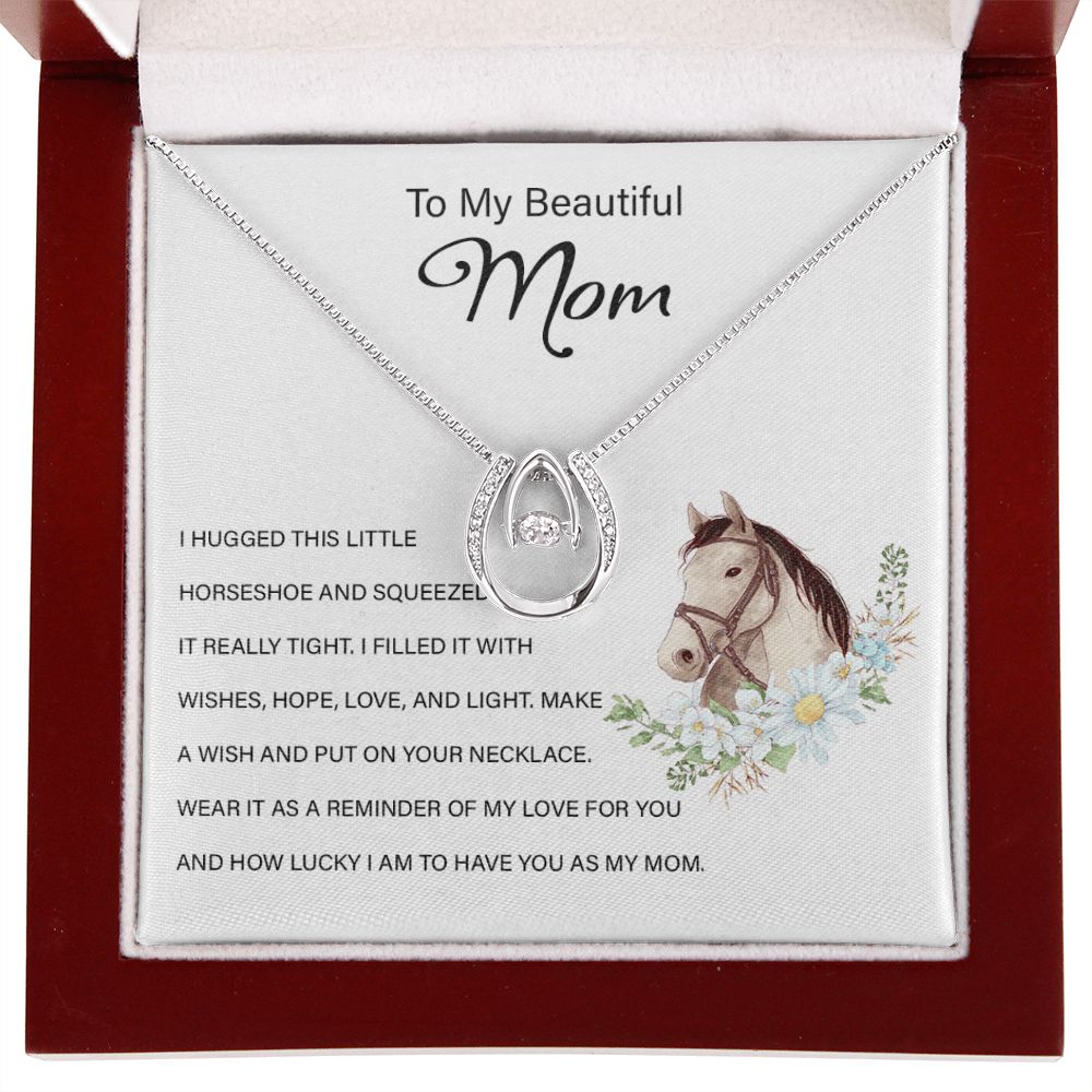 Little Horseshoe - Mom Necklace - Touch Of Divine