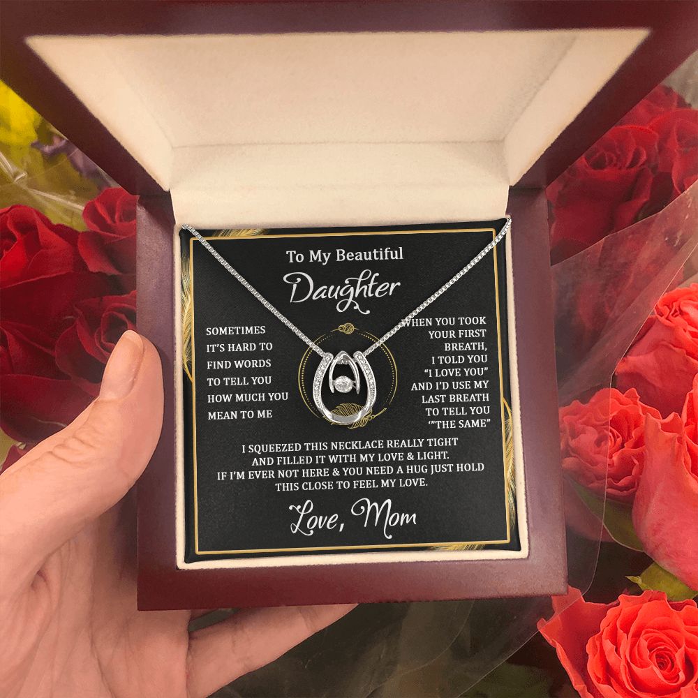 I Squeezed This Necklace - Horse Shoe Pure Luck Necklace - Touch Of Divine