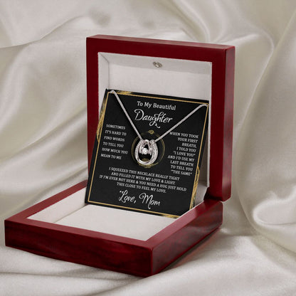 I Squeezed This Necklace - Horse Shoe Pure Luck Necklace - Touch Of Divine
