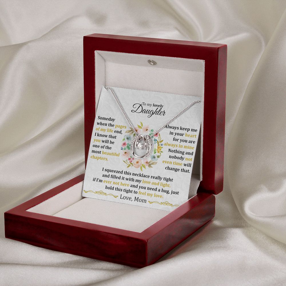 Beautiful Chapters Necklace - Horse Shoe Pure Luck Necklace - Touch Of Divine
