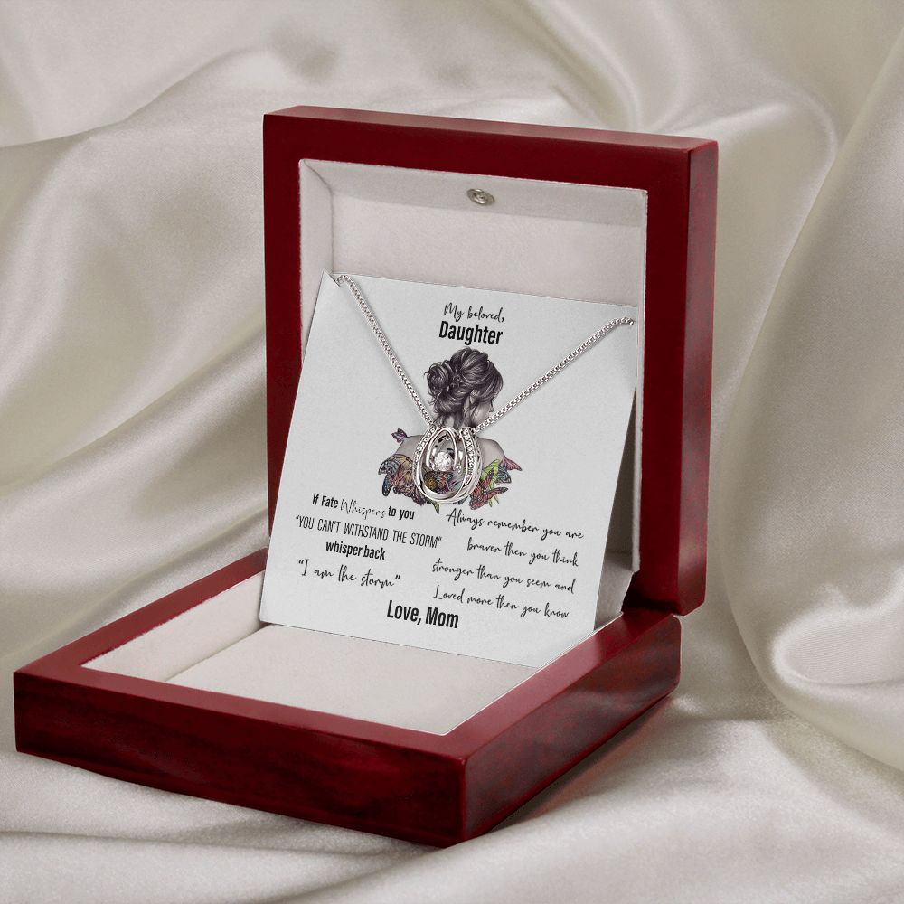 I Am The storm - Horse Shoe Pure Luck Necklace - Touch Of Divine
