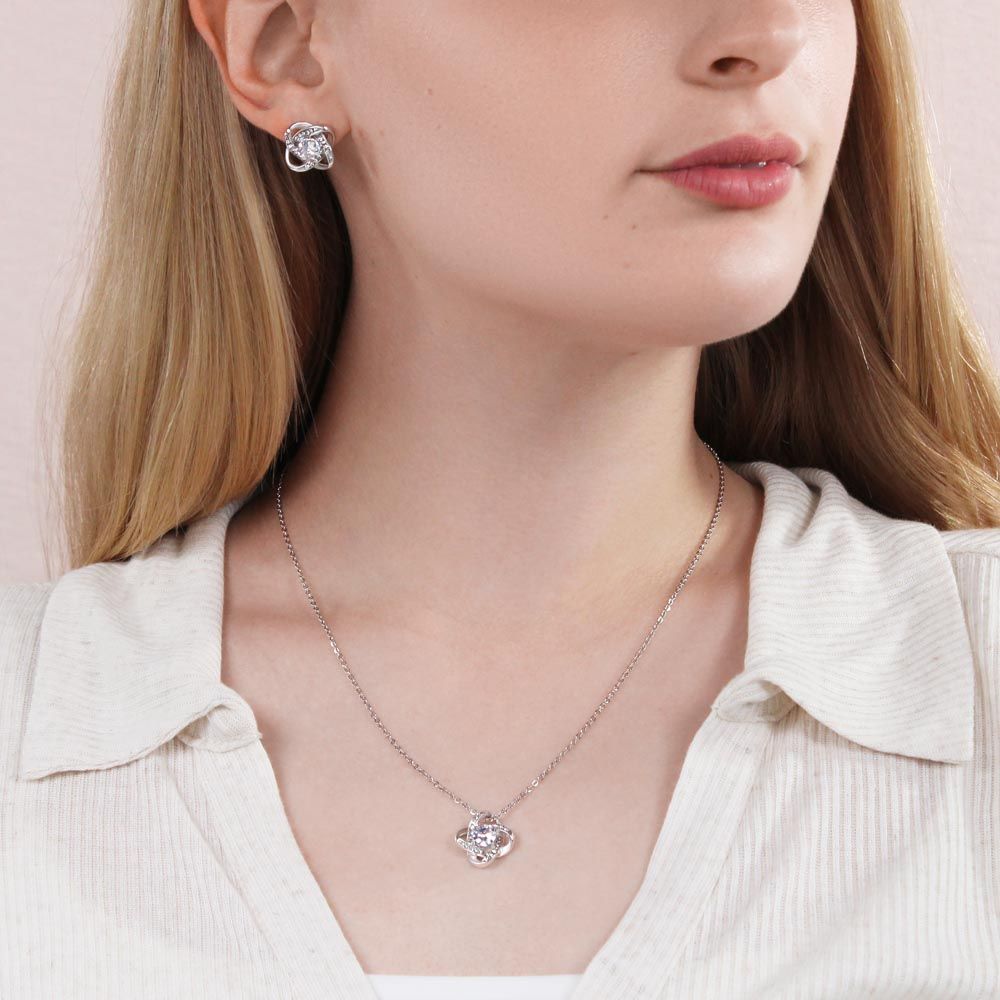 Hope Necklace - Love Knot Set - Touch Of Divine