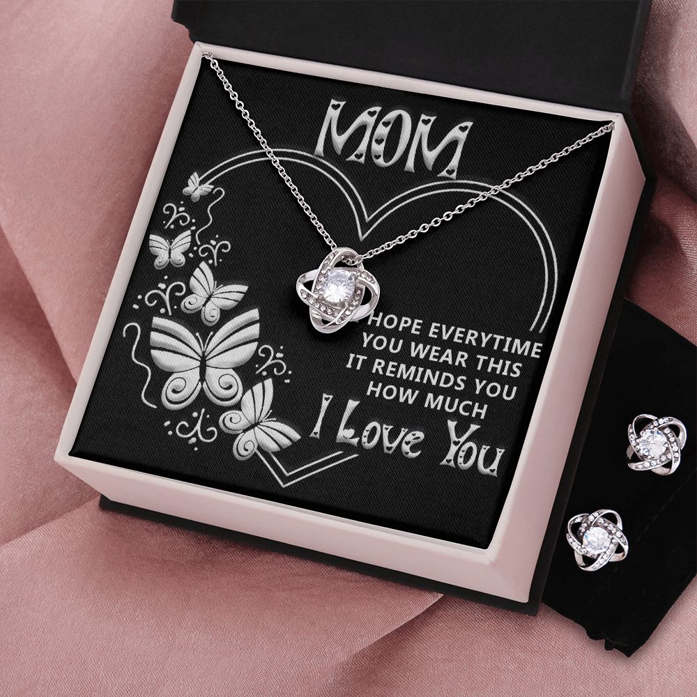 Hope Necklace - Love Knot Set - Touch Of Divine