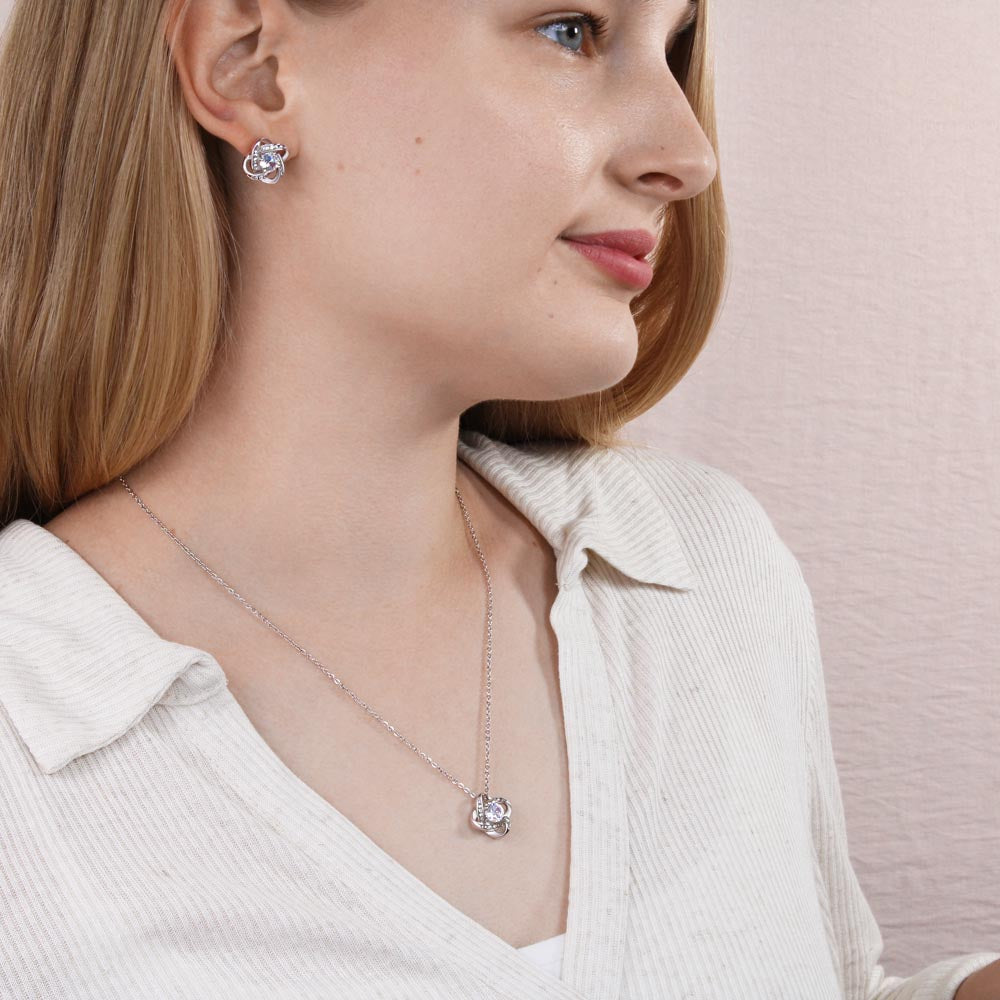 Hope Necklace - Love Knot Set - Touch Of Divine