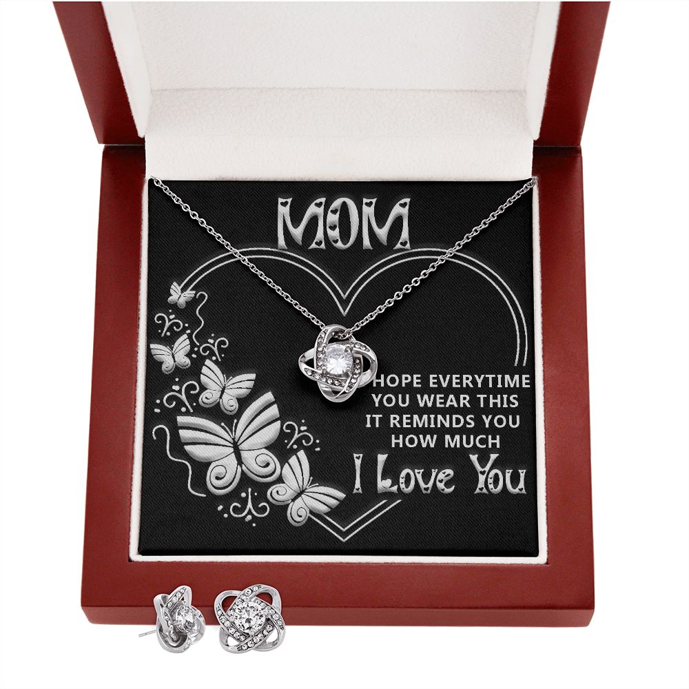 Hope Necklace - Love Knot Set - Touch Of Divine