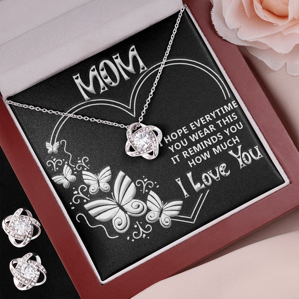 Hope Necklace - Love Knot Set - Touch Of Divine