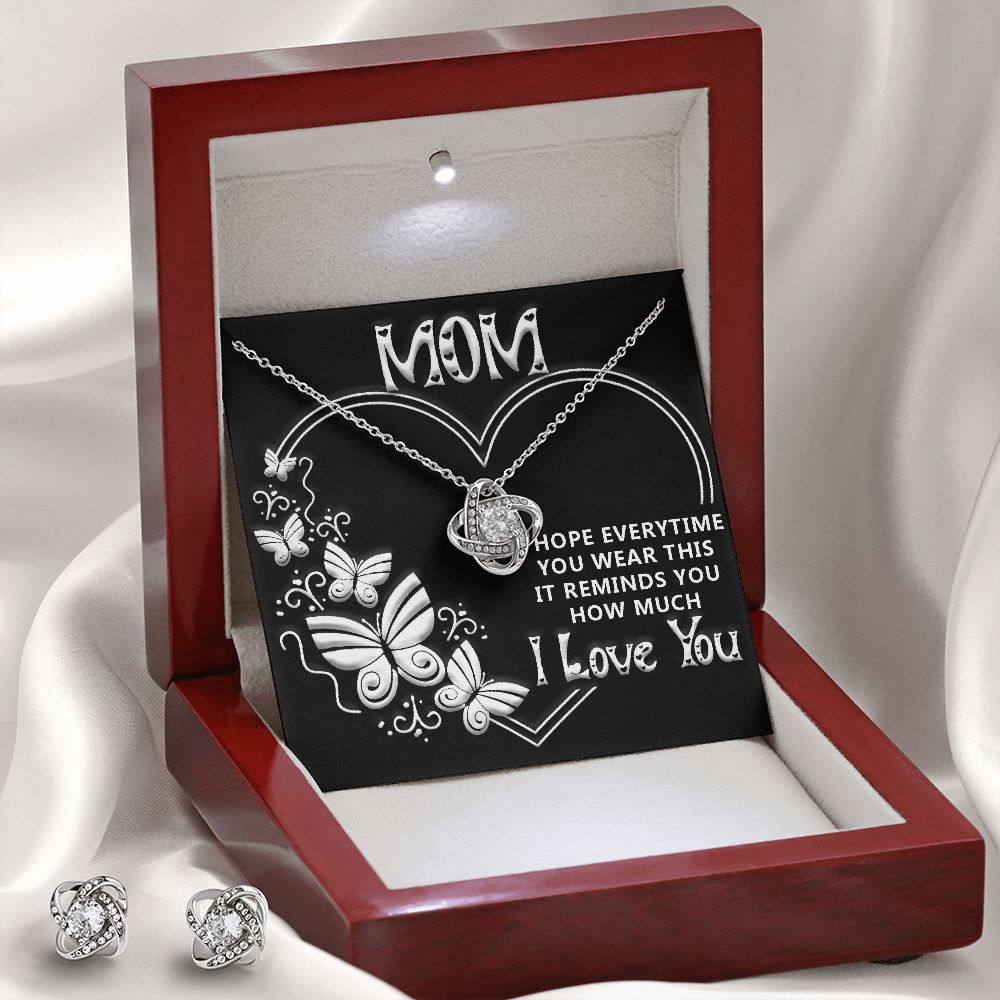 Hope Necklace - Love Knot Set - Touch Of Divine