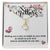 Sweet Love  Alluring Beauty necklace - 18k White and Gold
