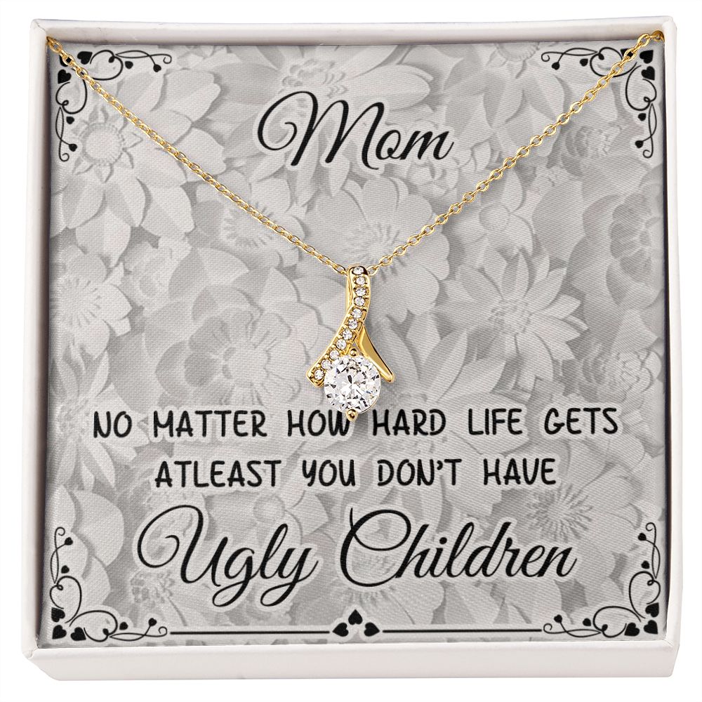Ugly Children Alluring Beauty necklace - 18k White and Gold